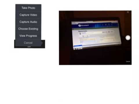 Magellan   iPad uploading images and video