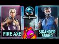 MK1 Fire Axe SINDEL VS Sikander555HD SUB ZERO Mortal Kombat 1 4K 60ᶠᵖˢ