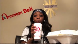 AMERICAN DELI MUKBANG | unnecessary conversations with shanti