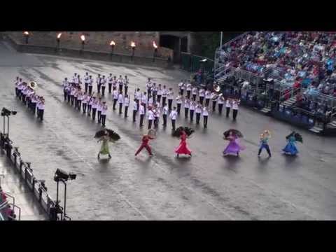 Singapore Armed Forces Central Band @ Royal Edinburgh Military Tattoo 2014