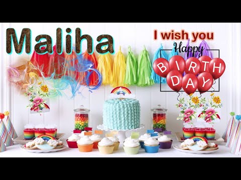 Maliha Happy Birthday | Maliha Birthday Cake | Maliha Birthday WhatsApp Status | ملیحہ برتھ ڈے