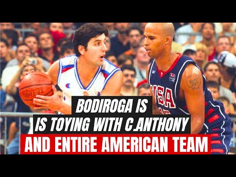Dejan Bodiroga | Americans & Carmelo Anthony Messed with the WRONG European!