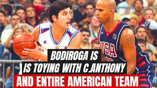 Dejan Bodiroga | Americans & Carmelo Anthony Messed with the WRONG European!