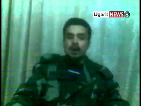 انشقاق المجند عبدالقادر خليل من مرتبات الفرقة 14 قوات خاصة عن حاجز في قرية بينين في ريف إدلب وانضمامه إلى الجيش السوري الحر