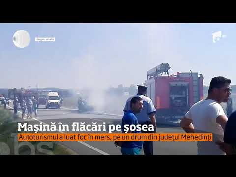 Momente de groază pentru un şofer şi pasagerul său!