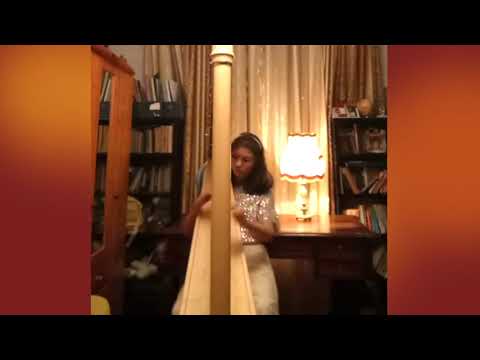 Angela Maria Oancea, harp - Etude XXIV N. Ch. Bochsa