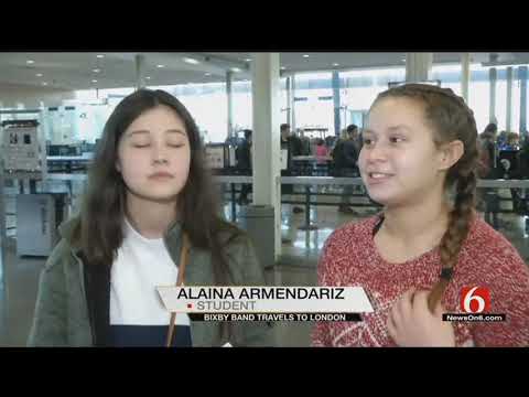 Pride Of Bixby Performing In London's New Year's Day Parade