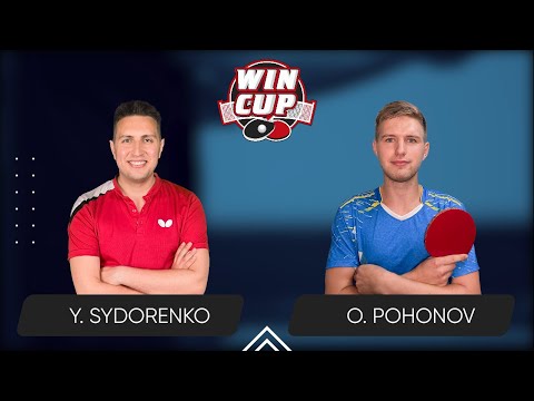 09:15 Yaroslav Sydorenko - Oleksandr Pohonov West 2 WIN CUP 02.01.2024 | TABLE TENNIS WINCUP