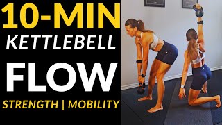 This 10-Min Kettlebell Flow Fixes Mobility and Builds Strength