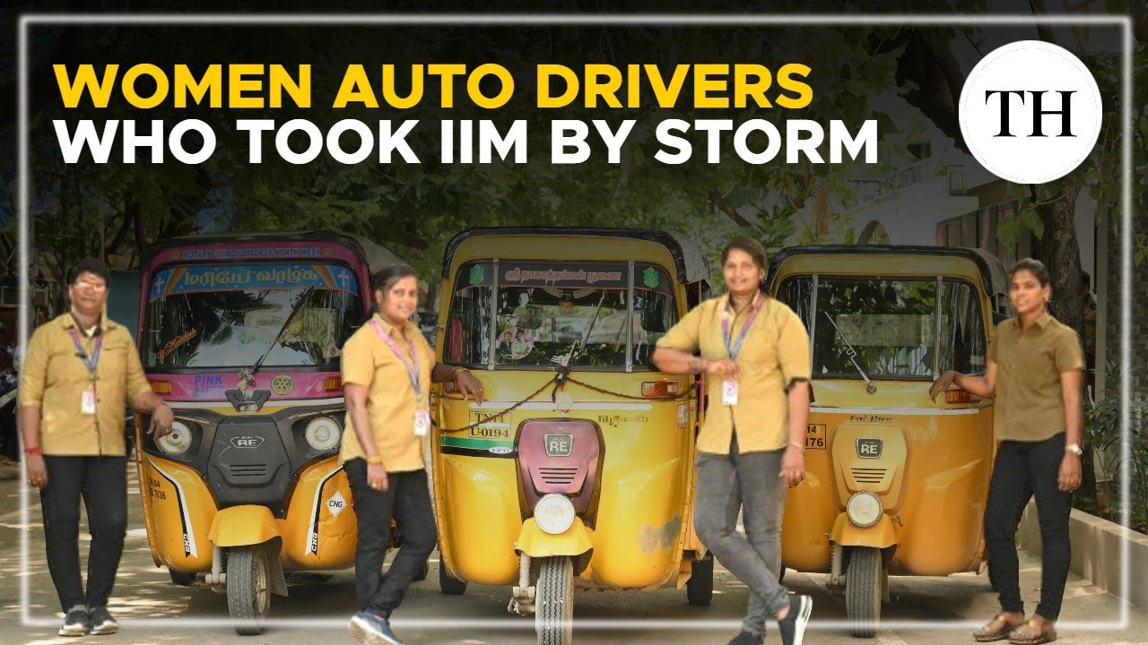 Women auto drivers from Chennai who took IIM by storm