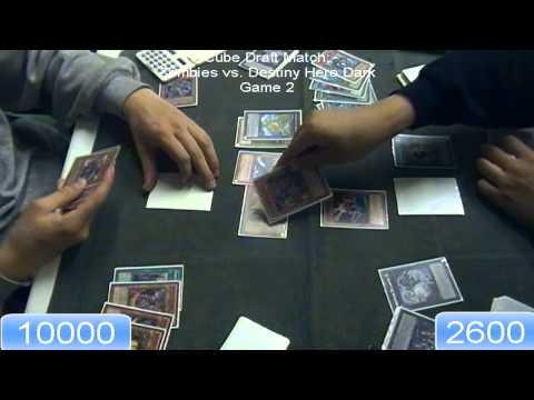 Yugioh Cube Draft Duel: Zombies vs. Destiny Hero Dark Game 2 HD