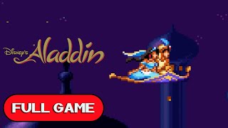 Disney's Aladdin SNES FULL GAME Longplay Gameplay Walkthrough Playthrough VGL