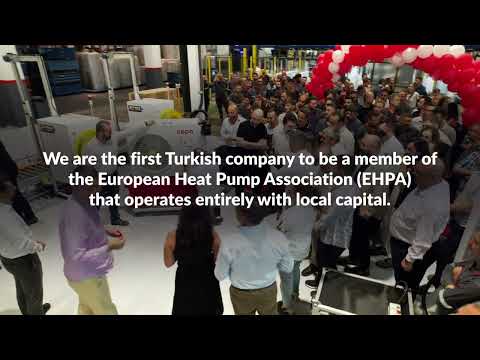 We give start to the heat pump production line with 100000 units production capacity!