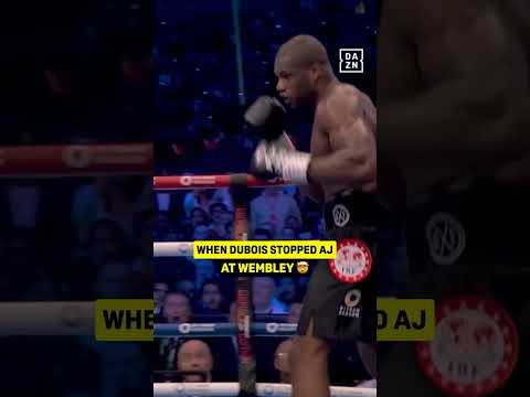 Daniel Dubois STUNNED Wembley by stopping AJ #ufc #mma #wwe