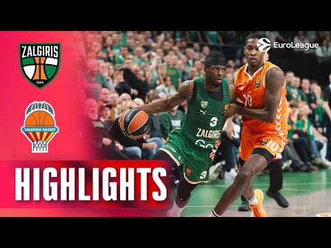 Strong Finish in Kaunas | Zalgiris - Valencia | R9 EUROLEAGUE BASKETBALL 2025-26