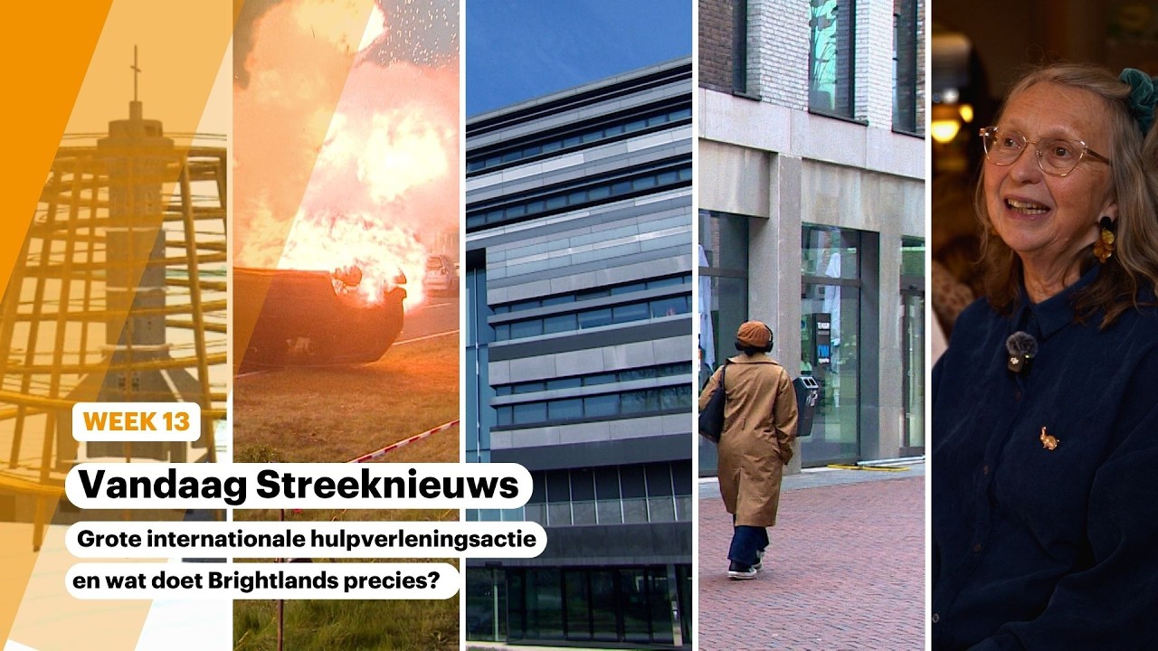 Vandaag Streeknieuws: Grote internationale hulpverleningsactie en Wat doet Brightlands precies?