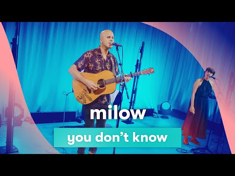 MNM LIVE: Milow - You Don't Know
