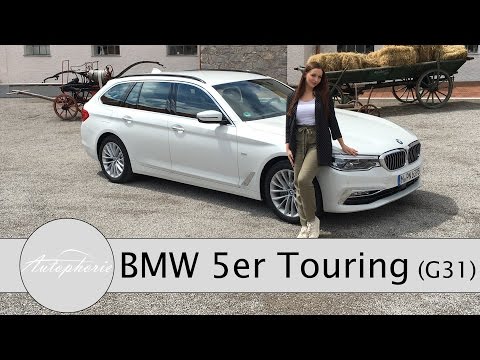 2017 BMW 5er Touring (G31): BMW 520d Touring Fahrbericht / Review (ENGLISH Subtitles) - Autophorie