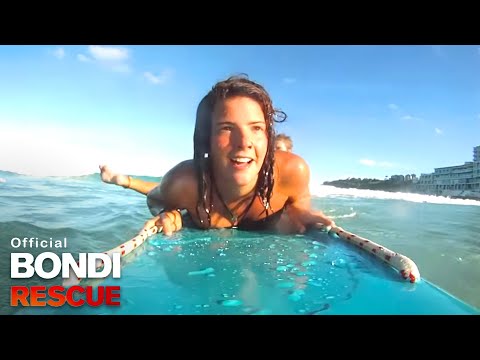 Gonzo Rescue Beautiful German Lady | Bondi Rescue S8 E7