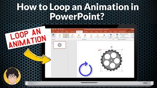 Download the video "How to Loop an Animation in PowerPoint | BEST Ways to Create Looping Animations in PPT"