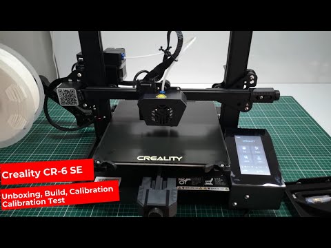 Creality CR-6 SE | Unboxing, Build, Calibration und Calibration Test