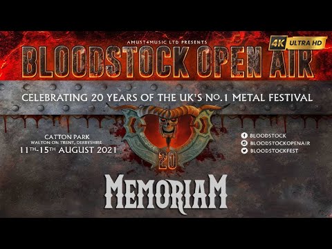 Memoriam performs LIVE at Bloodstock Open Air 2021 [4K]