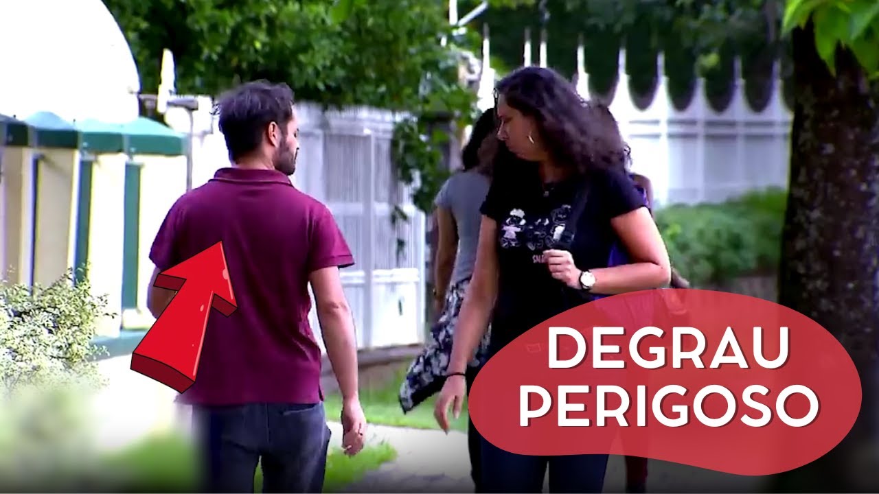 UM TIPO DIFERENTE DE DEGRAU | CÂMERAS ESCONDIDAS