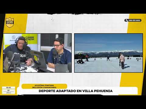 DEPORTE ADAPTADO: VILLA PEHUENIA SE PREPARA PARA EL NACIONAL DE ESQUÍ | CUMBRE DEPORTIVA