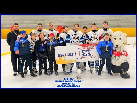 KASI TV részlet- Jégkorong  KASI U14  3x3  Magyar Bajnok 2022/23    2023 12 31