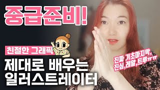 일러스트 중급강좌 00.숨어있는개체는 어떻게 선택할까? 붙여넣기가 Ctrl+V만 있는게 아니다? 중급으로 넘어가기 위한 마지막 단계!  - 친절한그래픽에서 제대로 배우자!