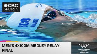 Canada swims men's 4x100m medley relay final on Day 6 of Glasgow 2026 Commonwealth Games