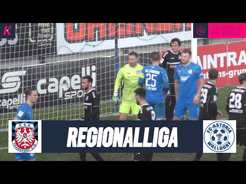 In Unterzahl! FSV kämpft um Liga Drei | FSV Frankfurt - FCA Walldorf (Regionalliga Südwest)