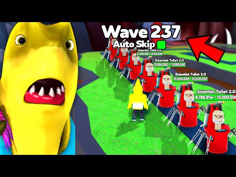 How To BREAK Endless Mode in Toilet Tower Defense!