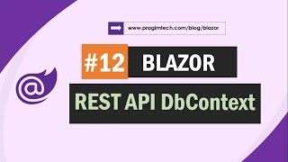 ASP NET Core REST API DbContext