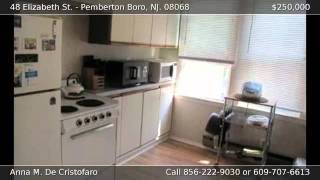 preview picture of video '48 Elizabeth St. Pemberton Boro NJ 08068'