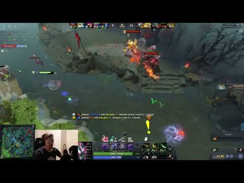 Topson with the 200 IQ Rune steal using Riki 🔥