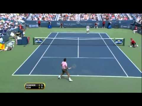 Federer Edges Fish In Cincinnati Final Highlights