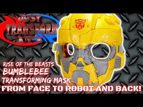JUST TRANSFORM IT!: Rise of the Beasts Bumblebee Transforming Mask
