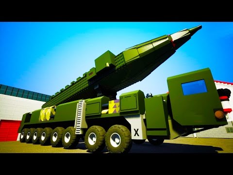 The Largest Missile Launcher Ever Made in Brick Rigs!  - Brick Rigs Workshop Creations Gameplay