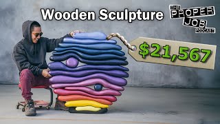 Selling sculptures for a living