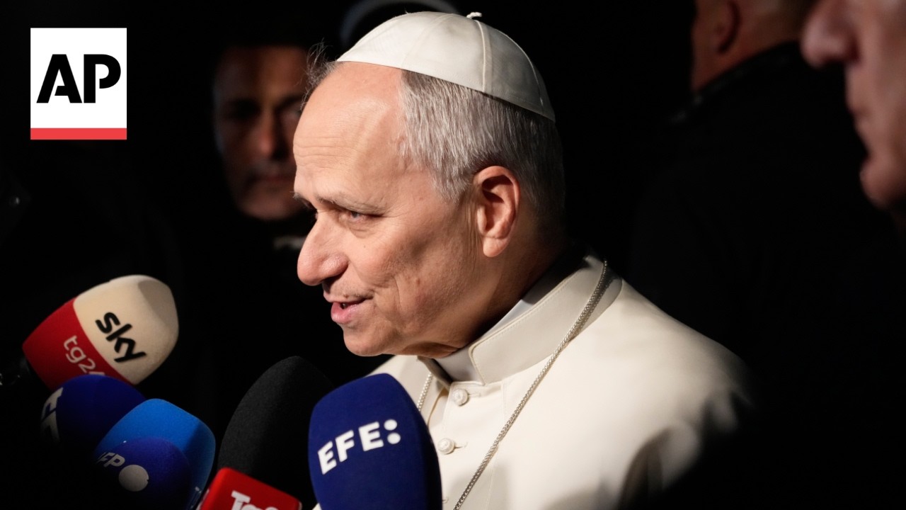 Video | Pope Leo XIV says Trump's threat to destroy Iran civilization is 'unacceptable'
