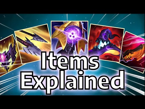 All items EXPLAINED for NOOBS