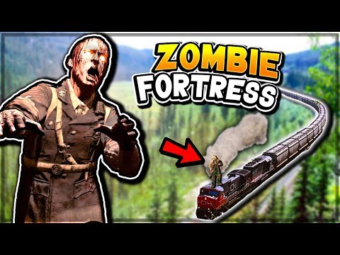 Building a MOBILE BASE from a TRAIN to survive the ZOMBIE APOCALYPSE... (Zompiercer Ep 1)