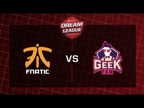Fnatic vs Geek Fam - Game 1 - CORSAIR DreamLeague - Season 9
