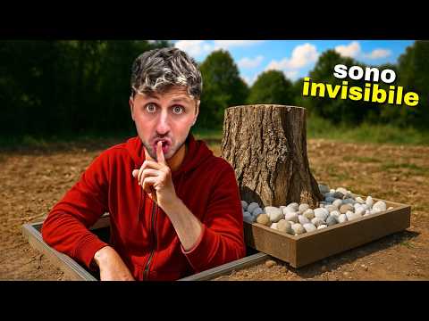 Costruisco un BUNKER SEGRETO da GAMING sotto un albero.. Ep.2