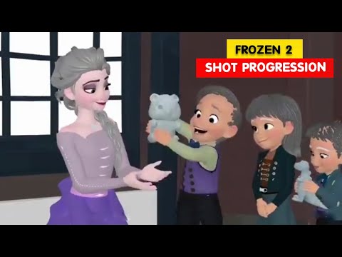 Frozen 2 | Elsa Shot Progression | Animation Breakdowns | 3D Animation Internships