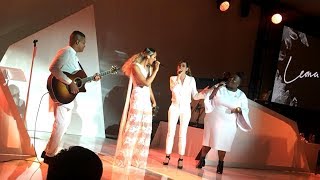 Leona Lewis - Fire under my feet (new acoustic version live) - Fairmont Hotel - San Jose 2017