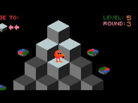 Q*bert (Arcade, 1982) – Completed Loop Session 🤬🐍🕹️