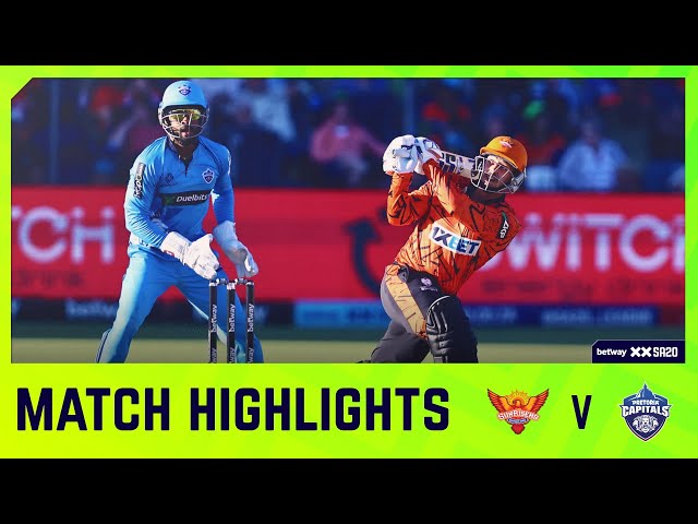 Sunrisers Eastern Cape v Pretoria Capitals | 5th T20 | Short Highlights