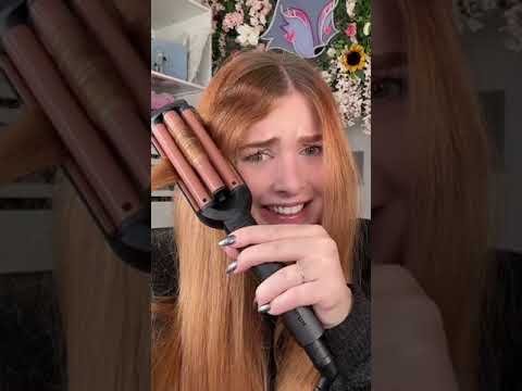 Paula tries it - curls with a curling iron 👍 or 👎?